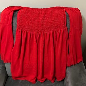 Summery dress red!!!